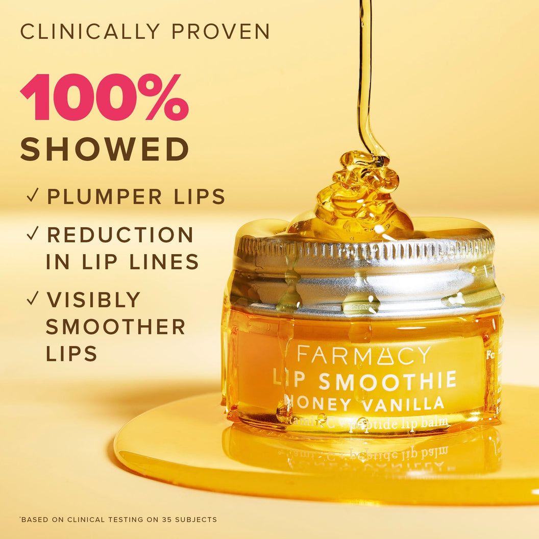 Infographic about Honey Vanilla Lip Smoothie