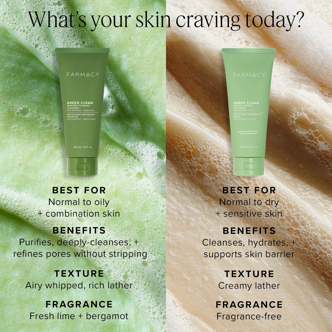 Green Clean Fragrance-Free Gentle Creamy Cleanser Trial Size