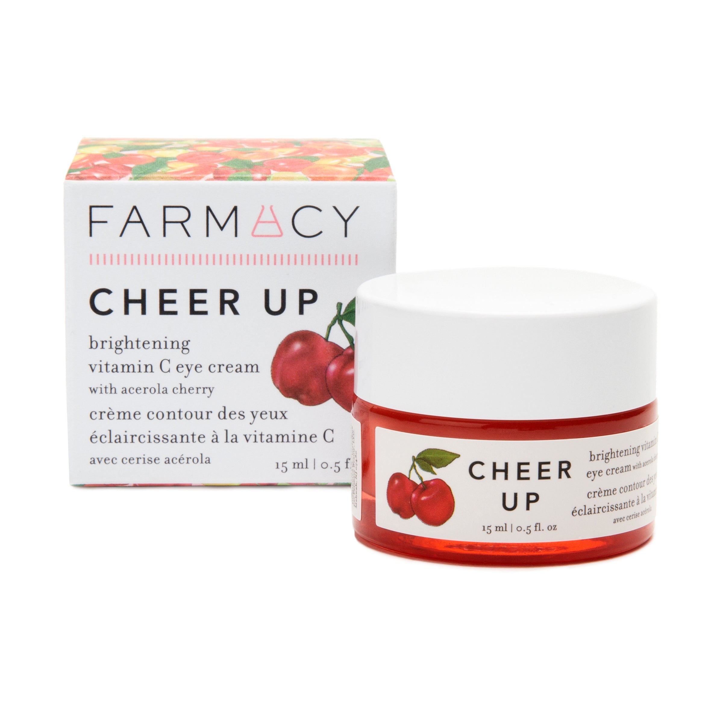 Farmacy's Cheer Up packaging and bottle