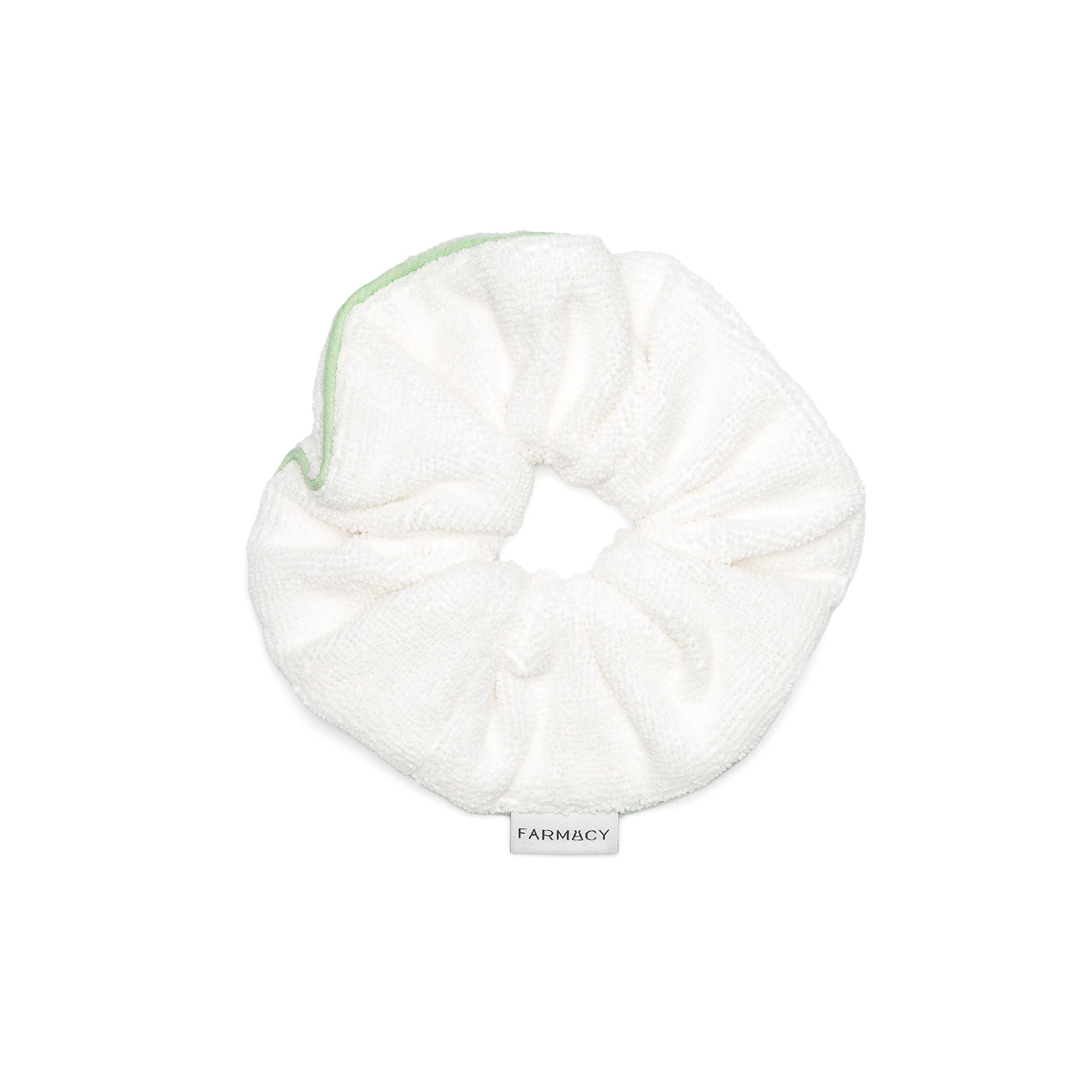 Squeaky Clean Towel Scrunchie - White